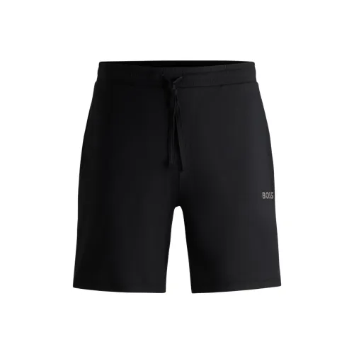 Hugo Boss Черные Мужские Повседневные Шорты