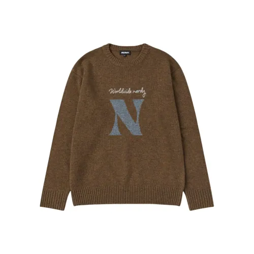 NERDY FW24 Свитер Женский Коричневый
