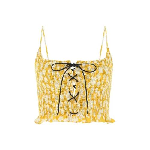 MIU MIU Желтые Женские Камисоли