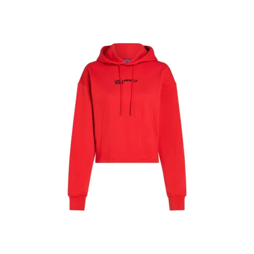 Свитшот Karl Lagerfeld женский красный