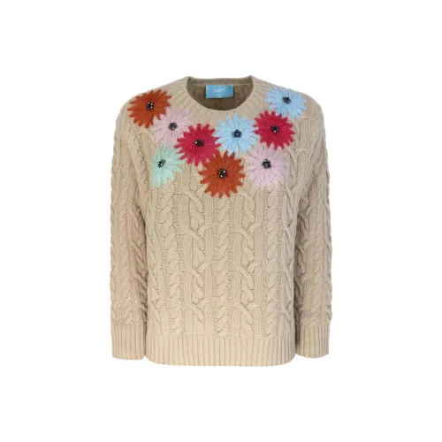WEEKEND MaxMara Бежевые Женские Свитеры