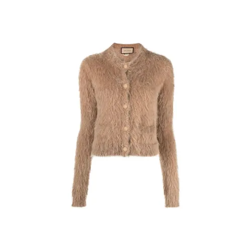 GUCCI Коричневый Женский Трикотаж