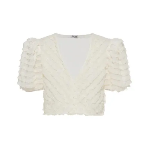 MIU MIU Белые Женские Рубашки