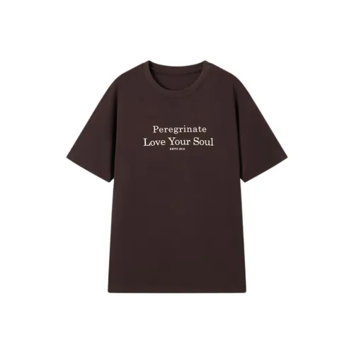 EICHITOO T-рубашка Женская Темно-красная