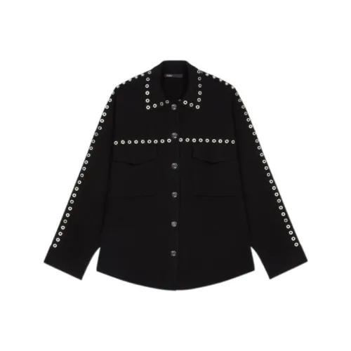 Maje Черный Женский Трикотаж