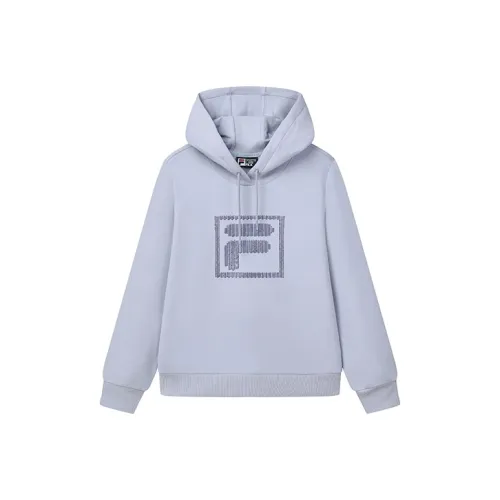 FILA Дымчатый серый Фиолетовый Женские Свитшоты