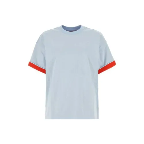 Bottega Veneta Рукав с оборванным плечом T-рубашка Женская Синяя