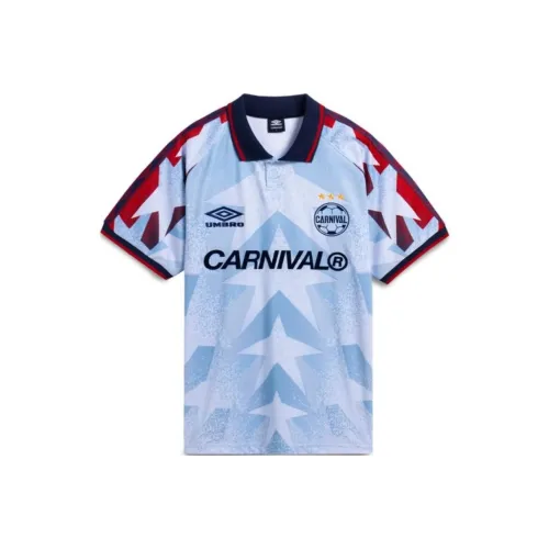 Umbro Carnival Co Branded Модель SS24 Футбол Джерси Унисекс Звезды Синий