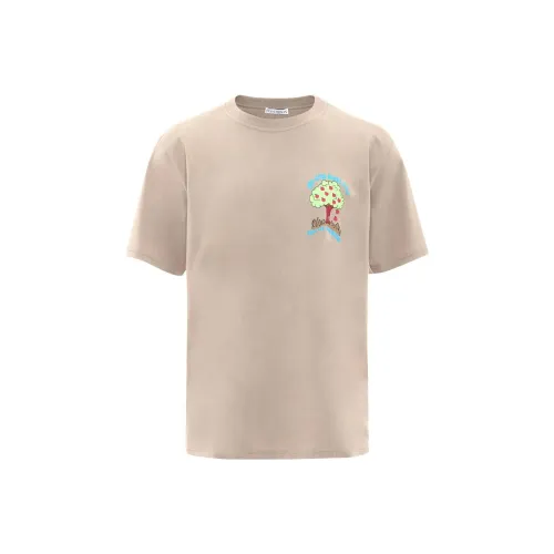 JW Anderson Khaki Женские T-рубашки