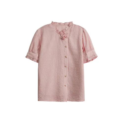 ANNECHEN Розовые Женские Рубашки