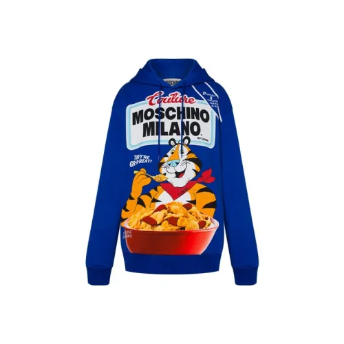 MOSCHINO Синий Женские Свитшоты