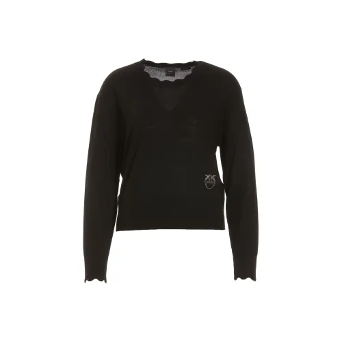 PINKO Черный Женские Кашемировые Свитеры