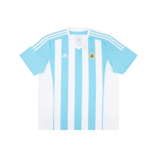 Adidas Ретро Футбольные Джерси Мужские Светло-Синие