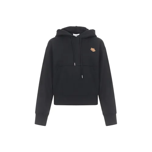 KENZO Classic Tiger Head Толстовка Женская Черная