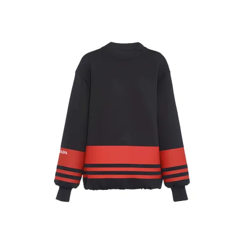 PRADA Черные Женские Свитшоты