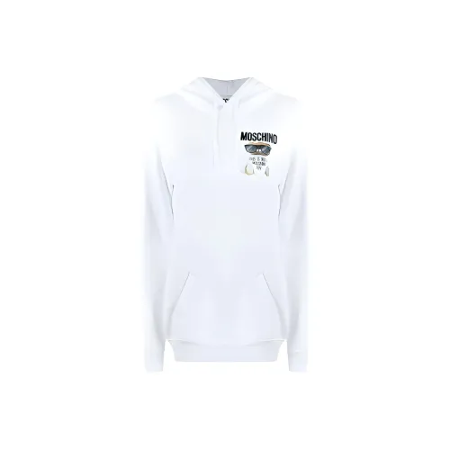 MOSCHINO Белый Женские Свитшоты