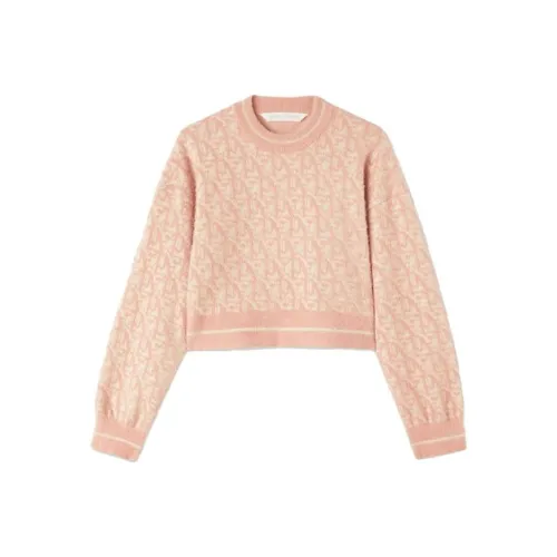 PALM ANGELS Бежево-розовый Женские Свитеры