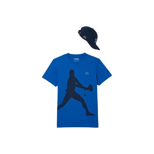 LACOSTE Collaboration Djokovic Collaboration Синий Мужские теннисные костюмы