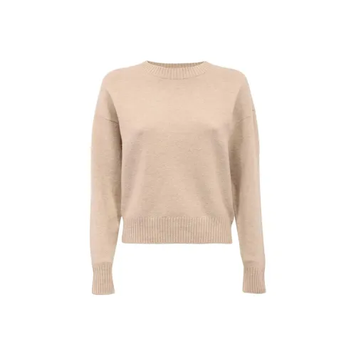 YVES SALOMON Свитер Женский Бежевый