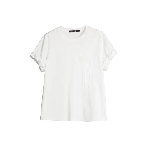 ELLE Белые Женские Футболки
