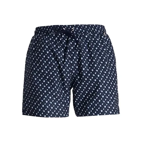 Hugo Boss Повседневные шорты Мужские Морской синий