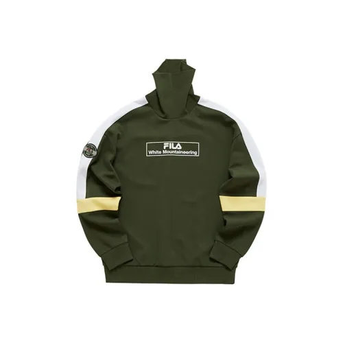 FILA FUSION FILA FUSION Hakusan l collaboration Collection Горный зеленый Женские Свитшоты