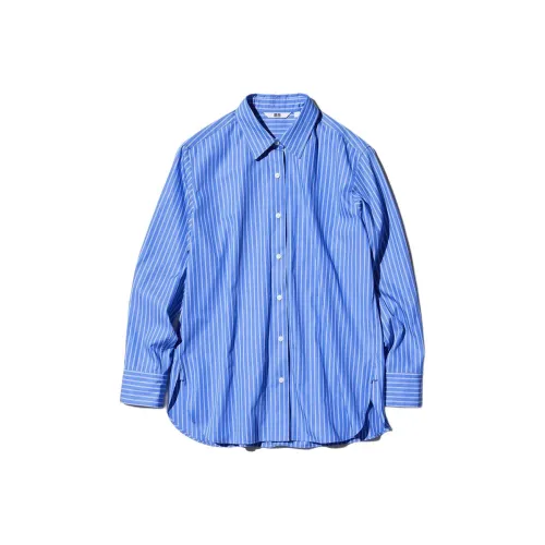 UNIQLO Озерно-голубой Женские Рубашки