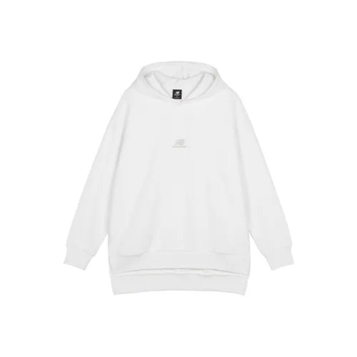 New Balance Белые Женские Свитшоты