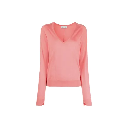 Lanvin Розовые Женские Свитеры