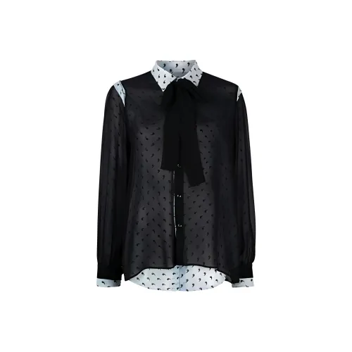 Maison Margiela Женские Рубашки Черного Цвета