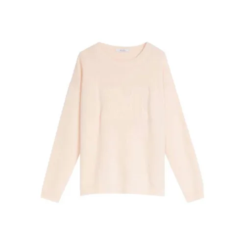 MaxMara Бежевые Женские Кашемировые Свитеры