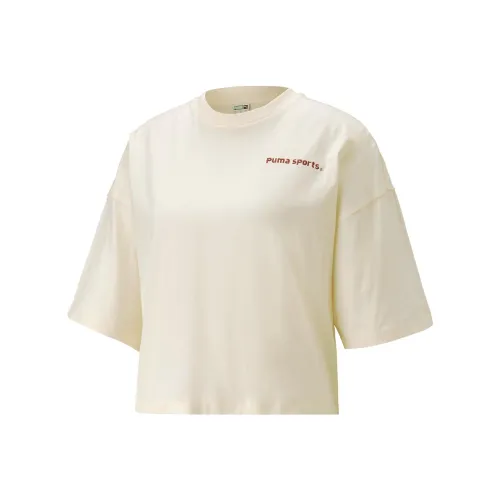 PUMA RKDO GAMING ICON T-Shirt Женская Чисто Белый