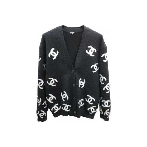 CHANEL Черный Женский Трикотаж
