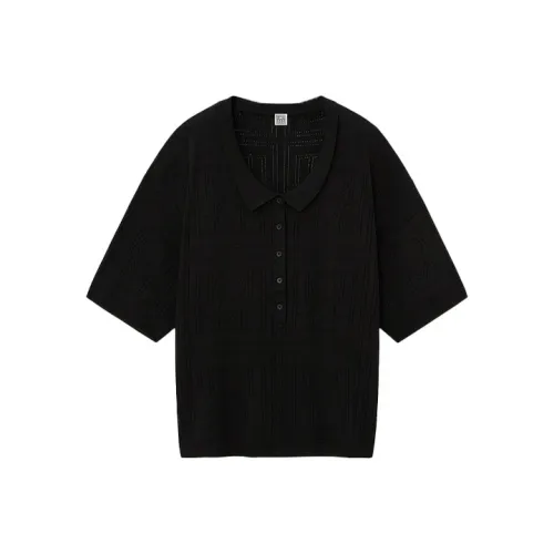 TOTEME Черные Женские Поло