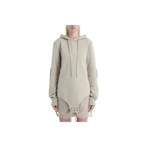 RICK OWENS Хаки Женское Боди