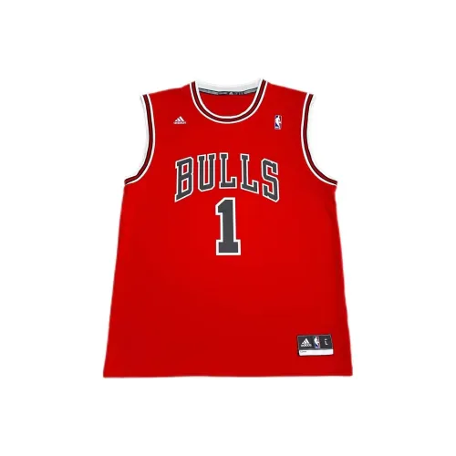 Adidas Баскетбольная Джерси Унисекс Красная