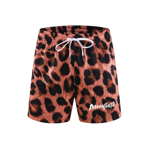 Paddy Julia Повседневные шорты унисекс с леопардовым принтом