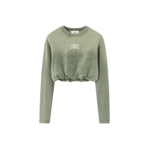 Coke Рукав с спущенным плечом T-рубашка Женская