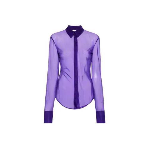 The Attico Рубашка Женская Фиолетовая