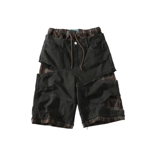 A SQUARE ROOT Повседневные шорты Унисекс Темно-серый