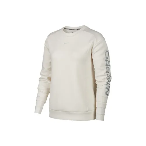NIKE Фантомный серый белый Женские Свитшоты