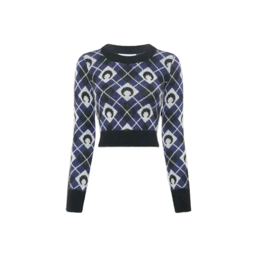 Marine Serre FW24 Свитер Женский Черный