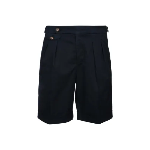 BRUNELLO CUCINELLI SS25 Повседневные шорты Мужские Морской синий