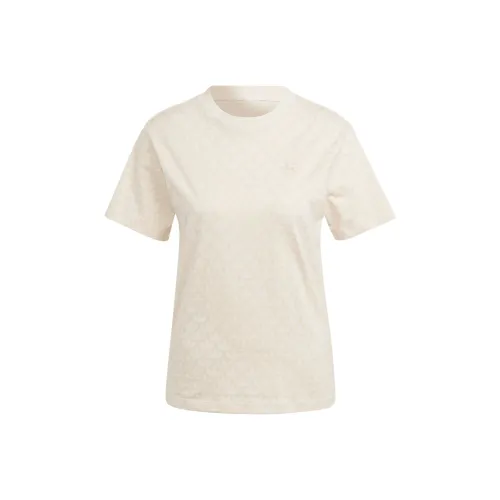 Adidas Originals T-Shirt Женская Чудесный Белый