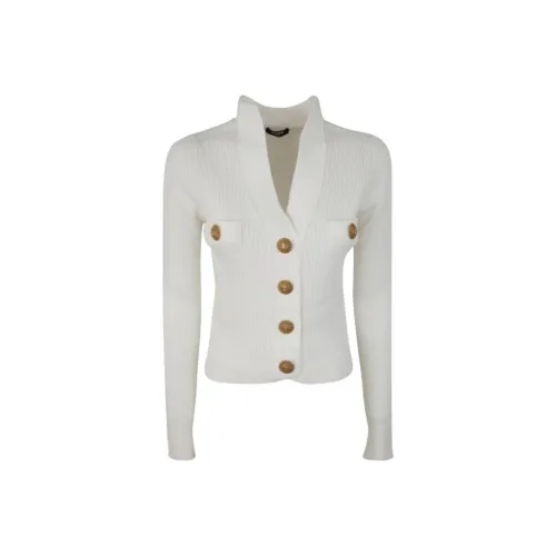 BALMAIN Белые Женские Свитеры