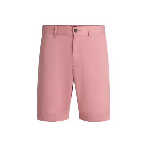 Hugo Boss Повседневные шорты Мужские Светло-розовые