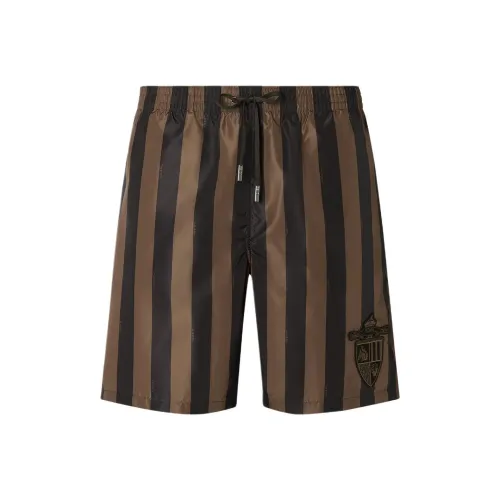 FENDI Повседневные шорты Мужские Коричневые