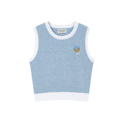 Teenie Weenie Свитер Женский Светло-Синий