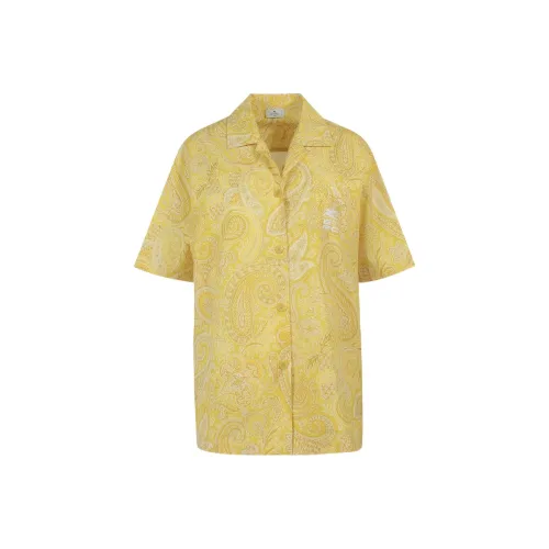 ETRO Желтые Женские Рубашки