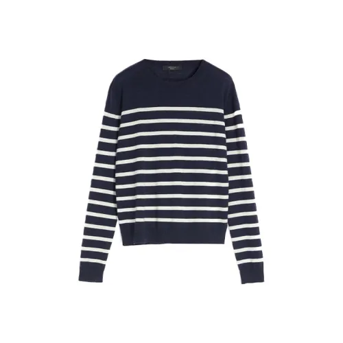 WEEKEND MaxMara Морской синий Женские кашемировые свитеры